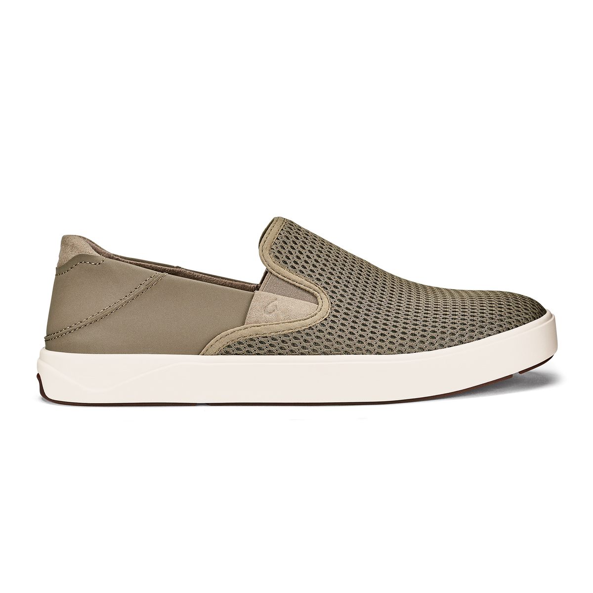 OluKai Best Seller - Lae‘ahi Men's Slip-On Sneakers - Clay