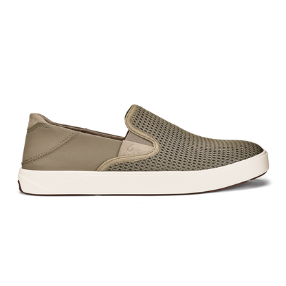 OluKai Best Seller - Lae‘ahi Men's Slip-On Sneakers - Clay