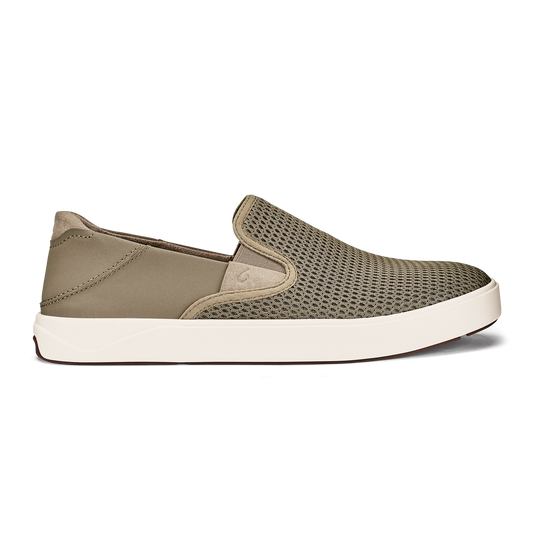 OluKai Best Seller - Lae‘ahi Men's Slip-On Sneakers - Clay