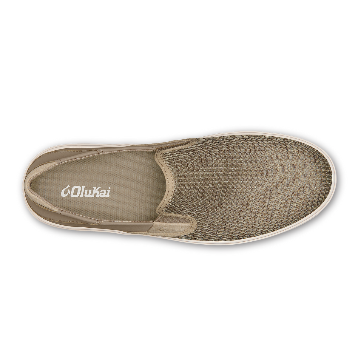 OluKai Best Seller - Lae‘ahi Men's Slip-On Sneakers - Clay