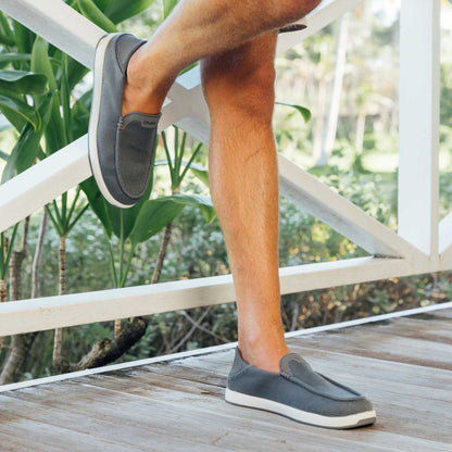 OluKai Deals - Kākaha Mesh Men‘s Slip-On Shoes - Rock