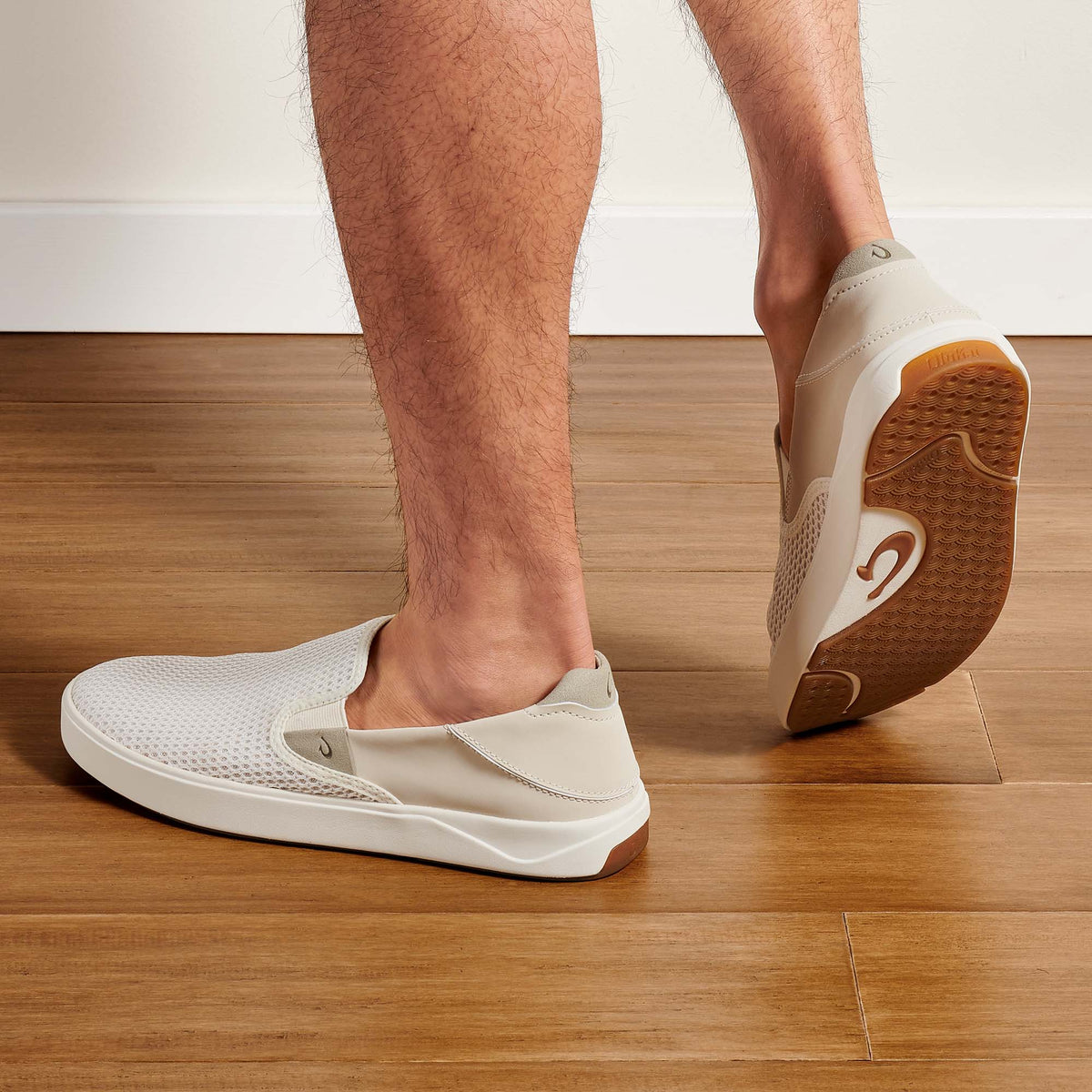 OluKai Discount - OluKai Lae‘ahi - Bone | Men's Slip-on Sneakers