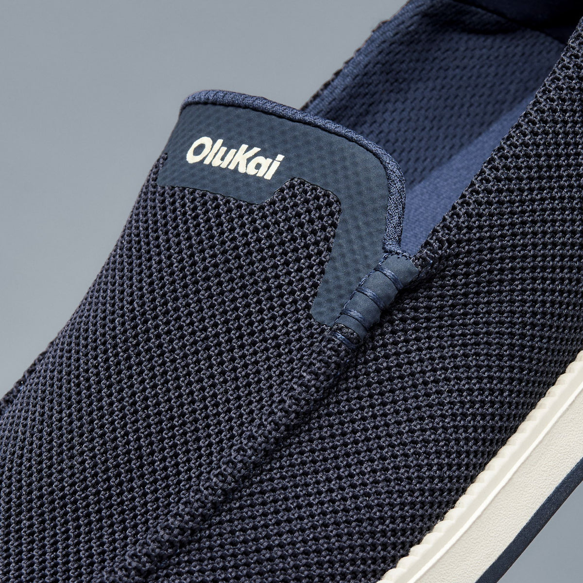 OluKai Premium - Kākaha Mesh Men‘s Slip-On Shoes - Navy