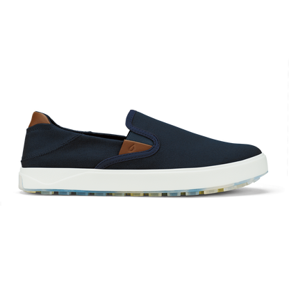 OluKai Everyday - Wai‘alae Slip On Men’s Golf Shoes - Trench Blue