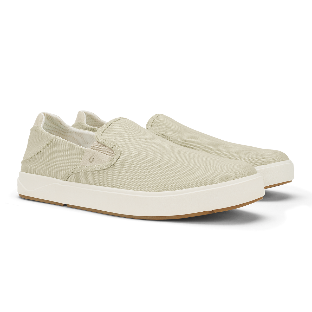 OluKai Signature - Lae‘ahi Men's Slip-On Sneakers - Tapa / Canvas