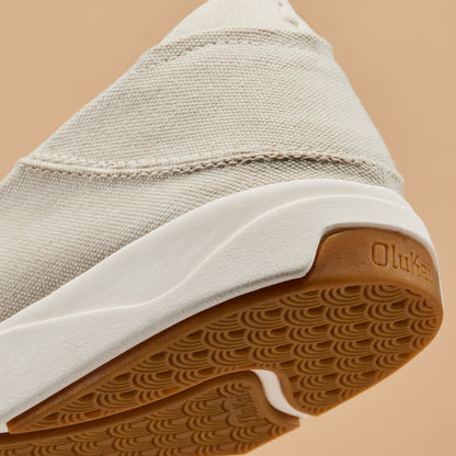 OluKai Signature - Lae‘ahi Men's Slip-On Sneakers - Tapa / Canvas