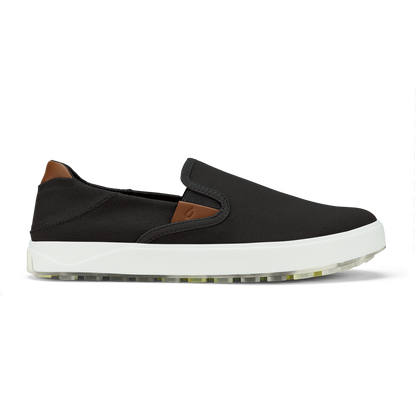 OluKai Customer Favorite - Wai‘alae Slip On Men’s Golf Shoes - Lava Rock