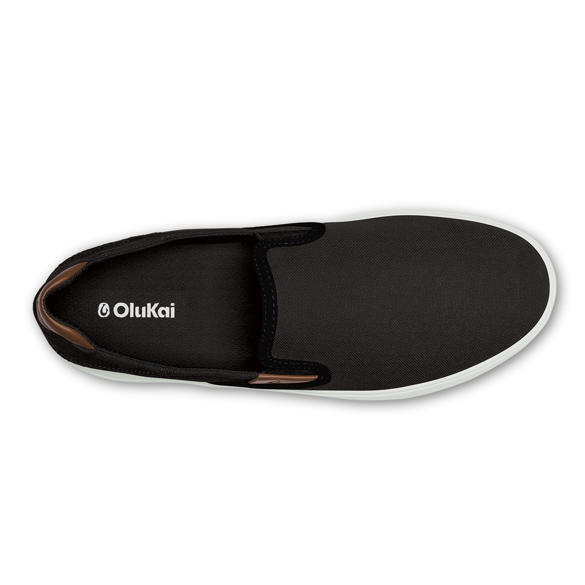 OluKai Customer Favorite - Wai‘alae Slip On Men’s Golf Shoes - Lava Rock