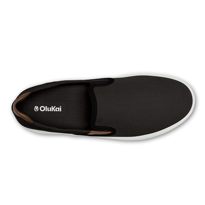OluKai Customer Favorite - Wai‘alae Slip On Men’s Golf Shoes - Lava Rock