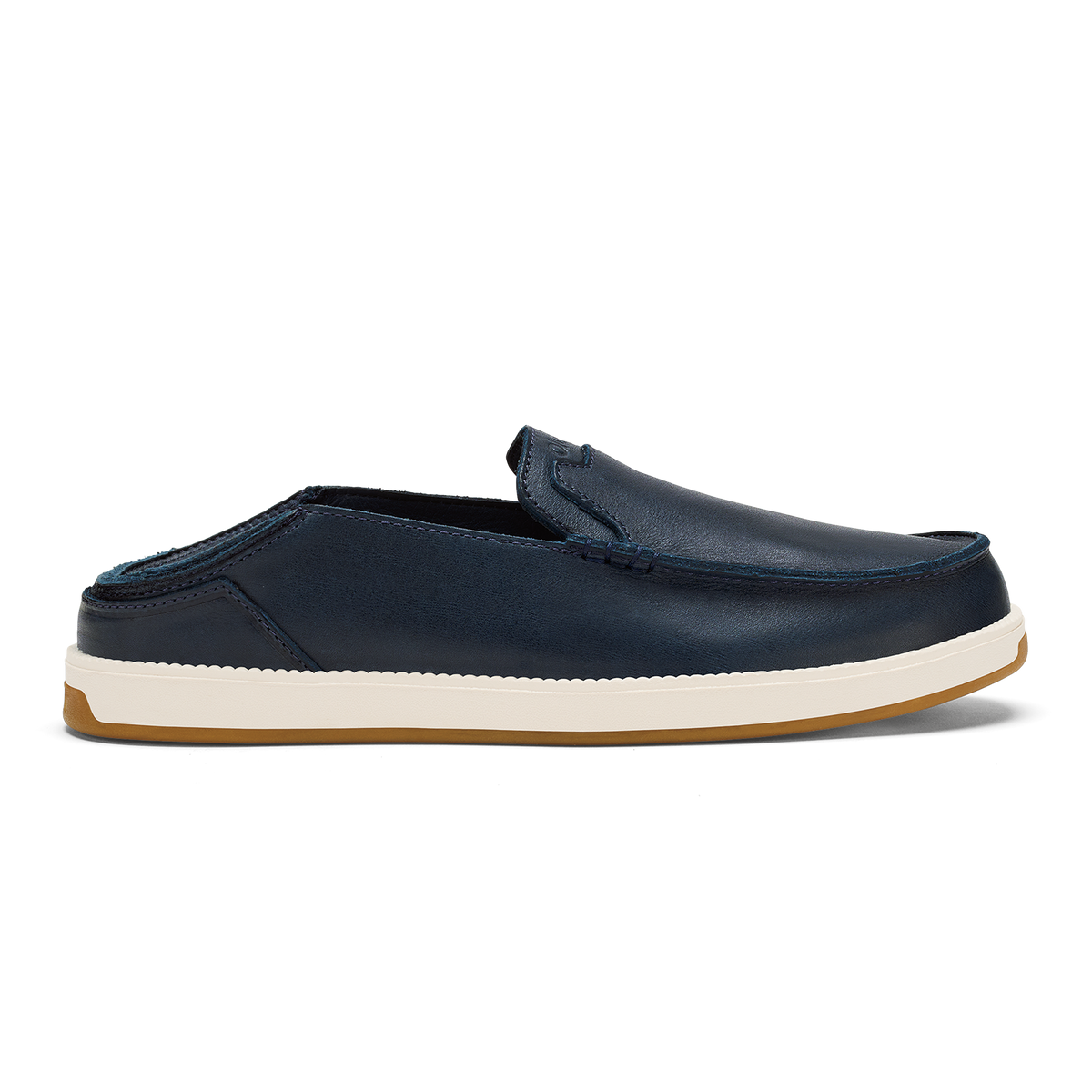 OluKai Great Value - Kākaha Nia Men‘s Suede Slip-On Shoes - Mood Indigo