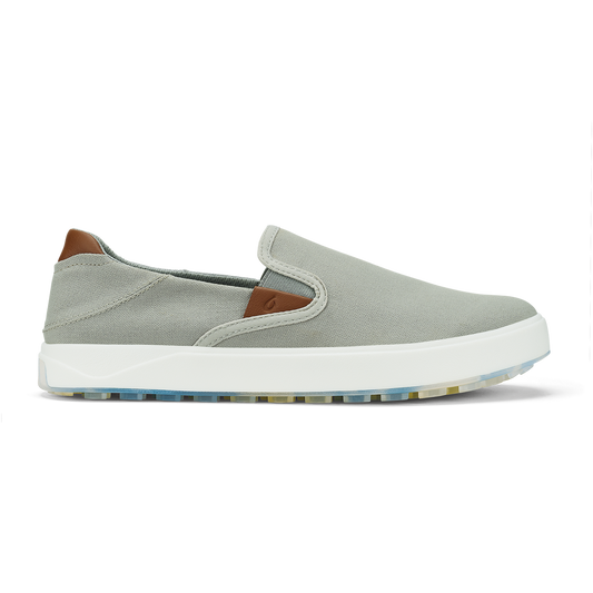 OluKai Signature - Wai‘alae Slip On Men’s Golf Shoes - Ash