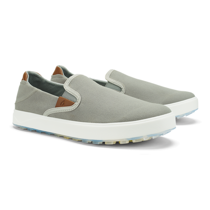 OluKai Signature - Wai‘alae Slip On Men’s Golf Shoes - Ash