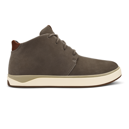 OluKai Latest - Papakū 'Ili Men’s Waterproof Leather Boots- Mustang