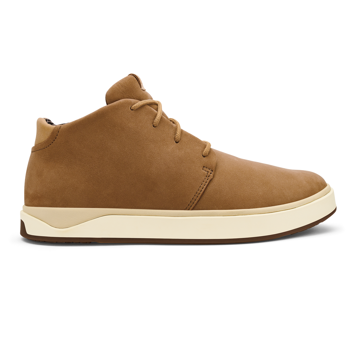 OluKai Trusted - Papakū 'Ili Men’s Waterproof Leather Boots- Tan
