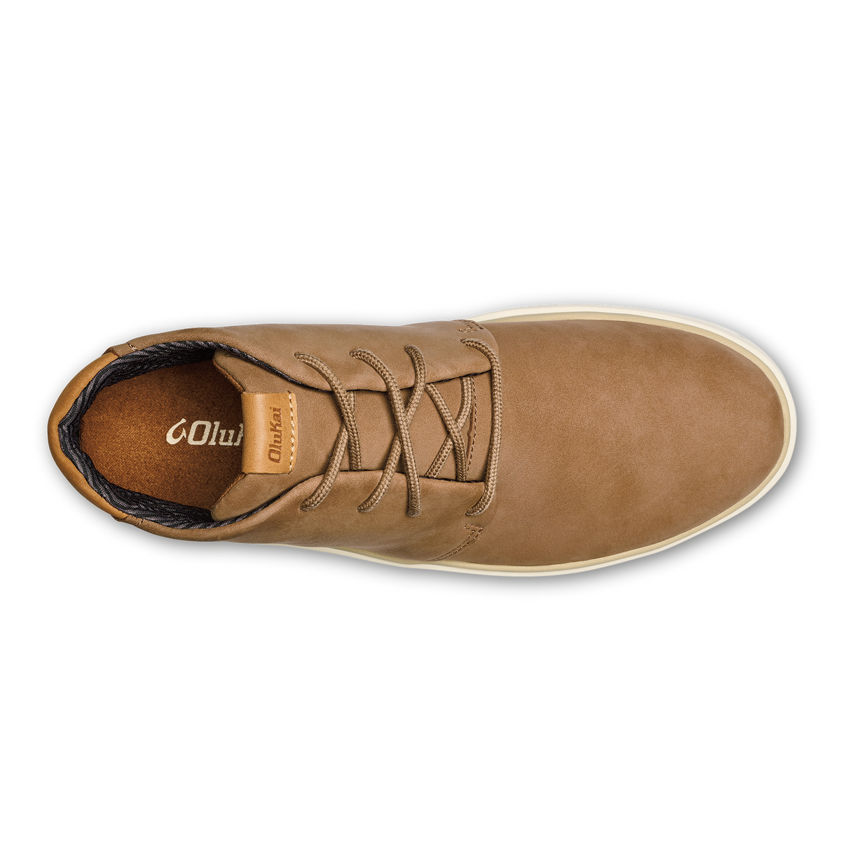 OluKai Trusted - Papakū 'Ili Men’s Waterproof Leather Boots- Tan