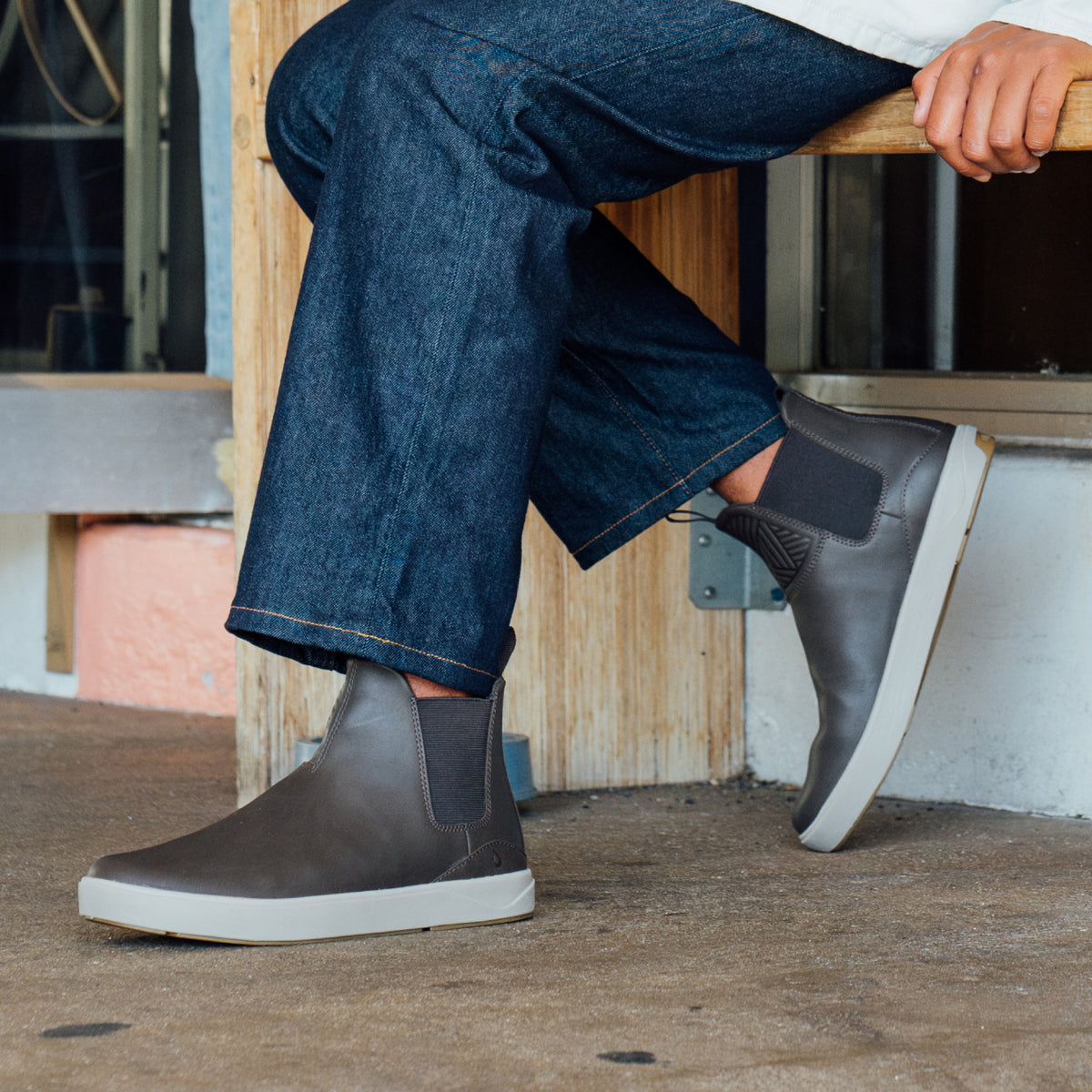 OluKai Hot Sale - Lae'ahi Mid - Dk Java / Dk Java