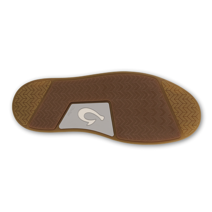 OluKai Everyday - Papakū 'Ili Men’s Waterproof Leather Boots- Graphite