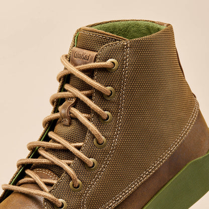 OluKai Hot Sale - Mōlina Men’s Waterproof Leather Boots - Mustang Hanu