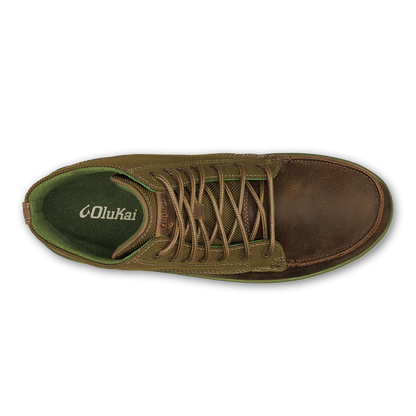 OluKai Hot Sale - Mōlina Men’s Waterproof Leather Boots - Mustang Hanu