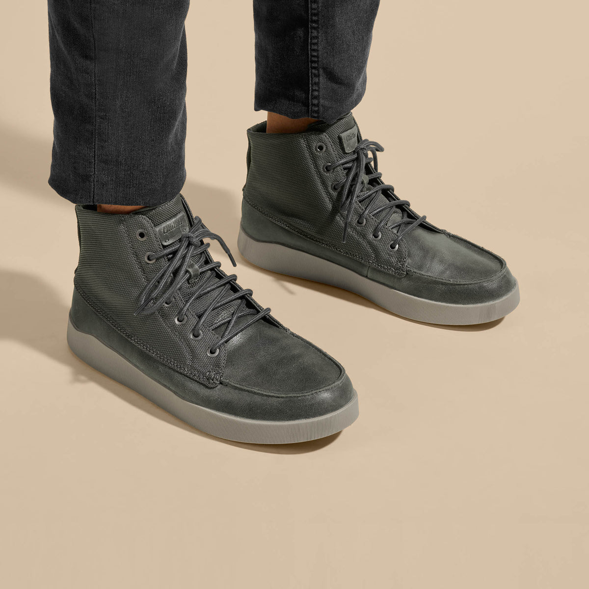 OluKai Exclusive - Mōlina Men’s Waterproof Leather Boots - Black