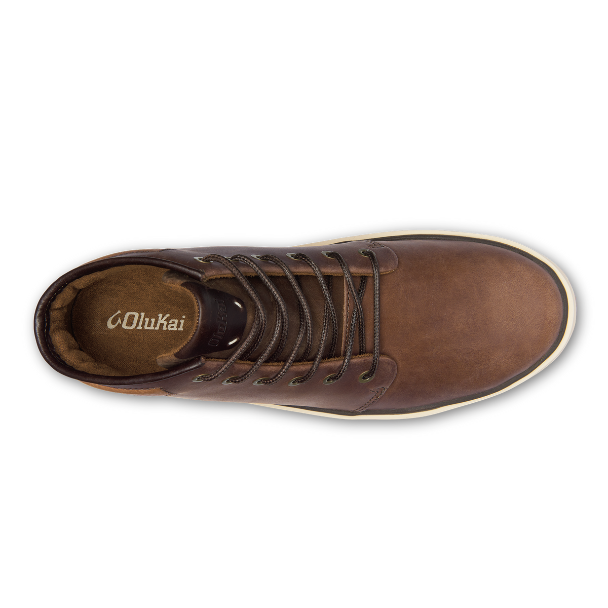 OluKai Everyday - Kekaha Men’s Chukka Boots - Toffee / Off White