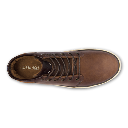 OluKai Everyday - Kekaha Men’s Chukka Boots - Toffee / Off White