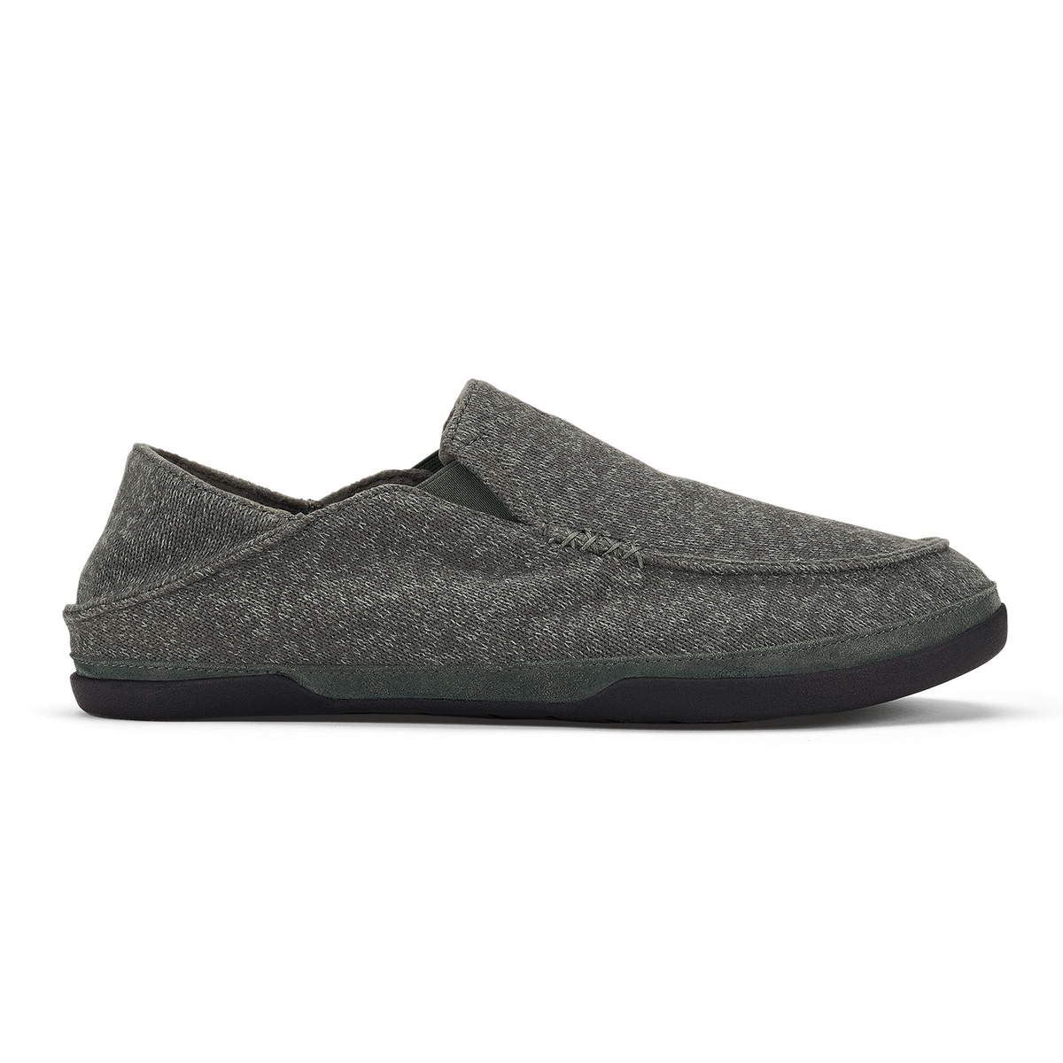 OluKai Best Seller - Moloā Hulu Men's Lightweight Slippers - Lava Rock