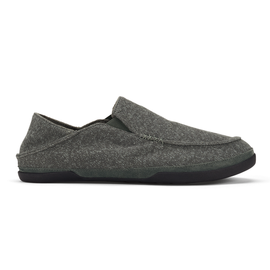 OluKai Best Seller - Moloā Hulu Men's Lightweight Slippers - Lava Rock