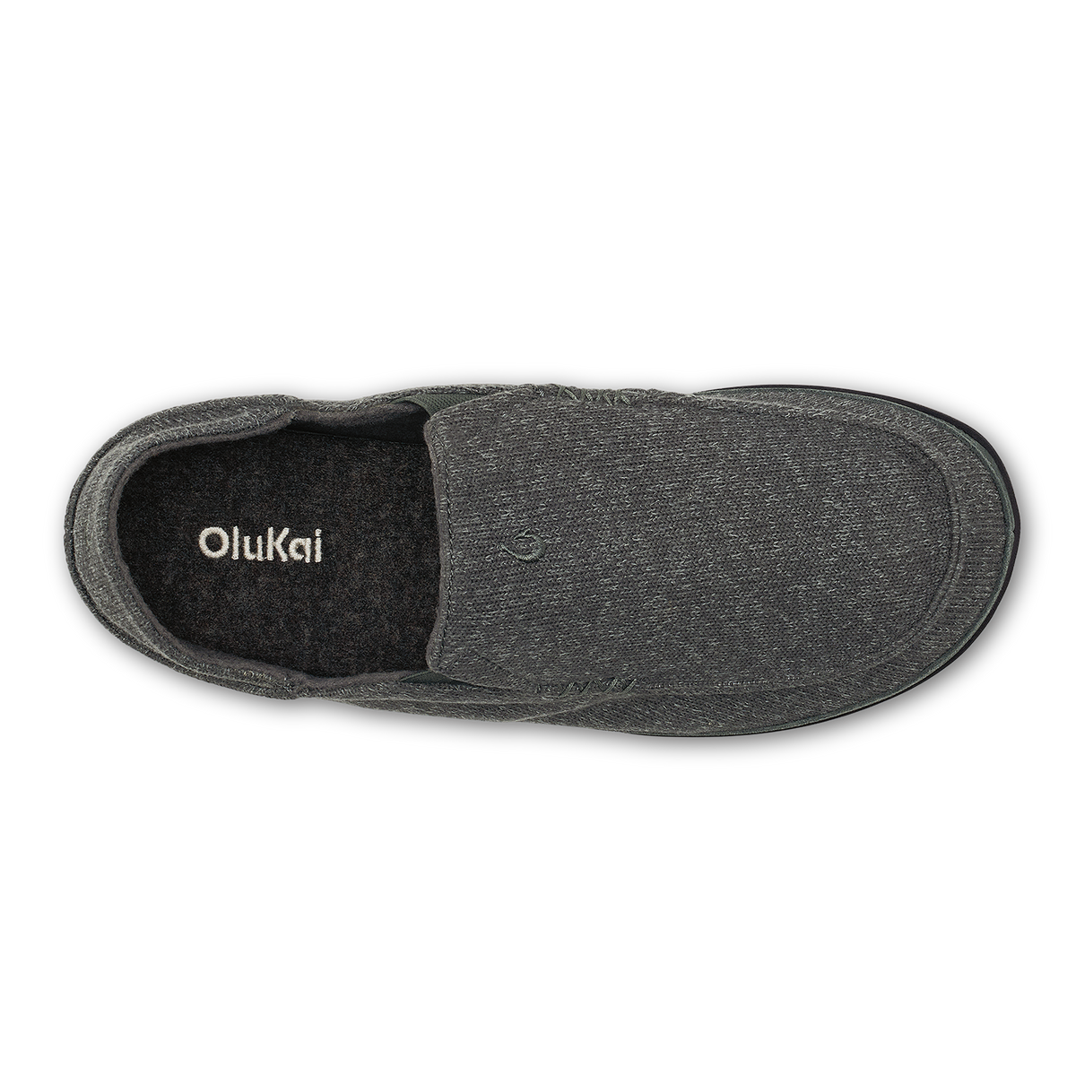 OluKai Best Seller - Moloā Hulu Men's Lightweight Slippers - Lava Rock