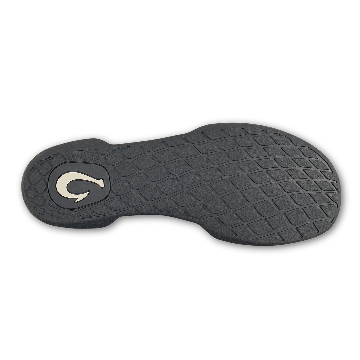 OluKai Recommended - Hanohano Men’s Waxed Canvas Slippers - Dark Shadow