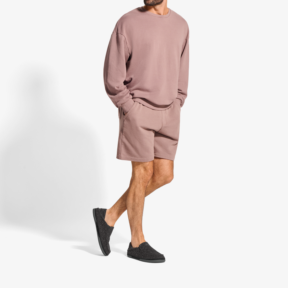 OluKai Discount - Moloā Hulu Men’s Wool Slippers - Black