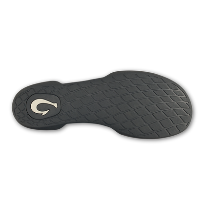 OluKai Discount - Moloā Hulu Men’s Wool Slippers - Black