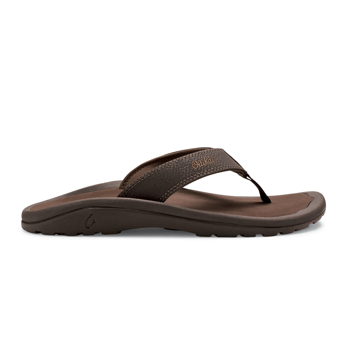 OluKai Essential - ‘Ohana Men's Beach Sandals - Dark Java / Ray