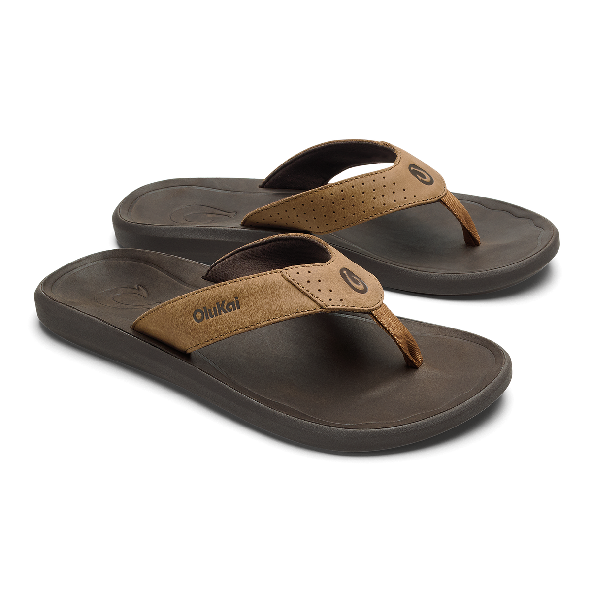 OluKai Quality - Pili - Tan / Dark Java