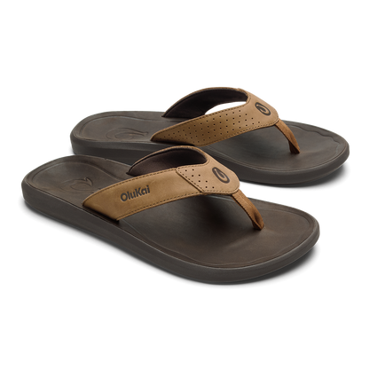 OluKai Quality - Pili - Tan / Dark Java