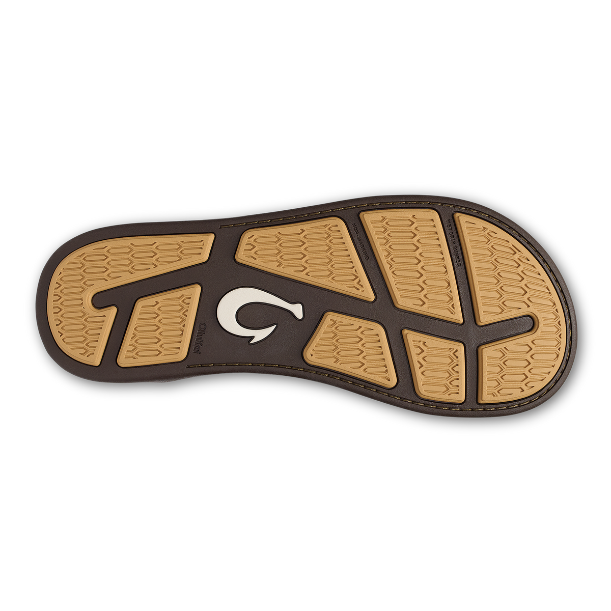 OluKai Deals - Tuahine Palm - Dk Java / Golden Sand