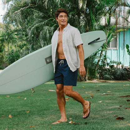 OluKai Sale - Hikianalia - Tan / Dark Java