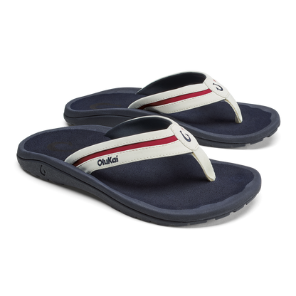 OluKai Trending - ʻOhana Pālua - Bright White / Americana