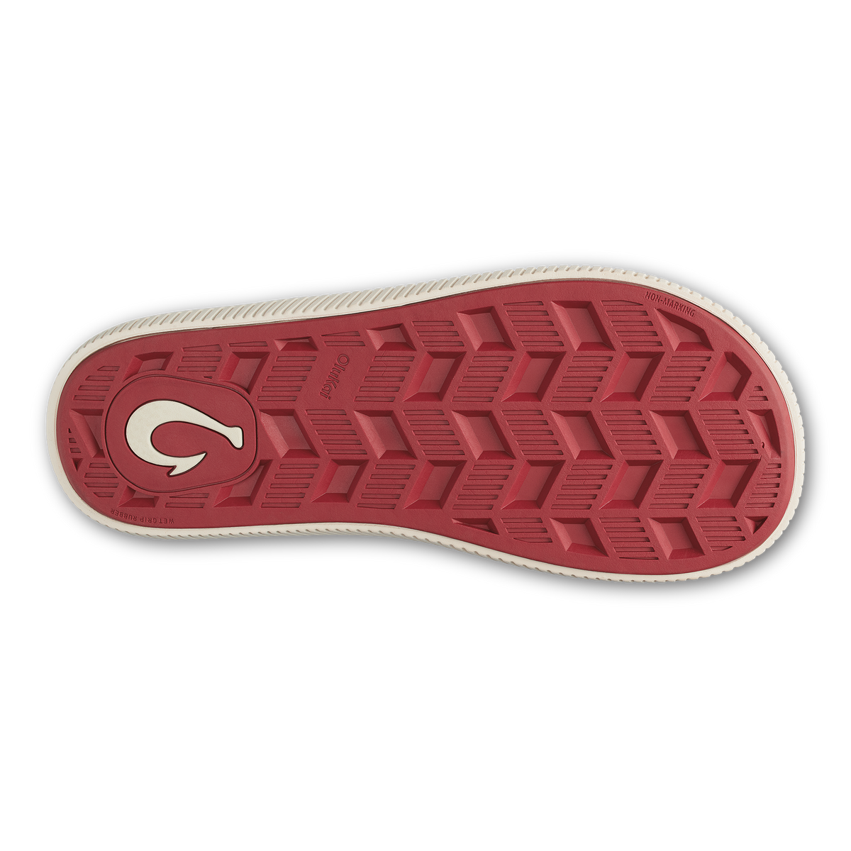 OluKai Smart Buy - Ulele - Off White / Deep Red