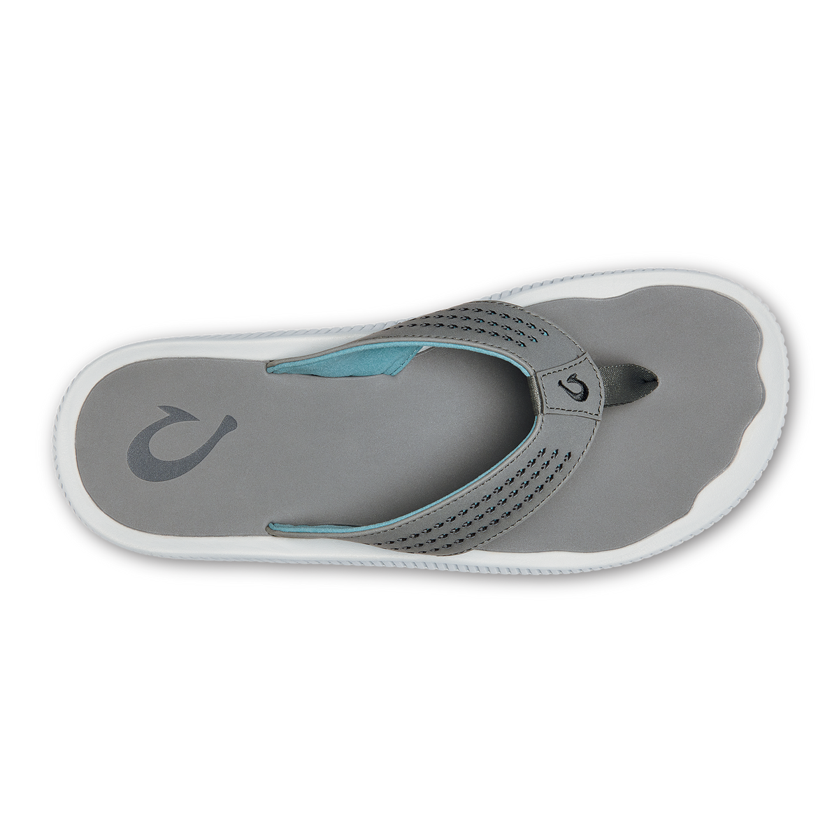 OluKai Customer Favorite - Ulele Men's Water-Ready Beach Sandals - Stone