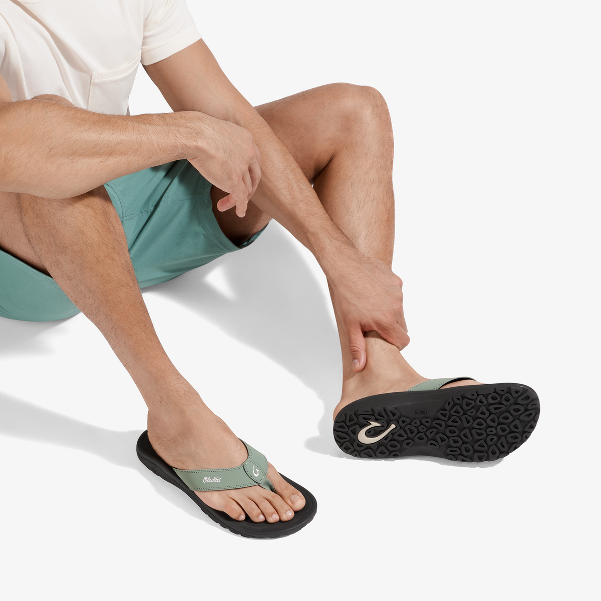 OluKai Best Price - 'Ohana - Seagreen / Black