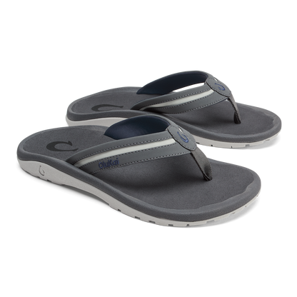 OluKai Everyday - ʻOhana Palua - Cloud Grey / Rock