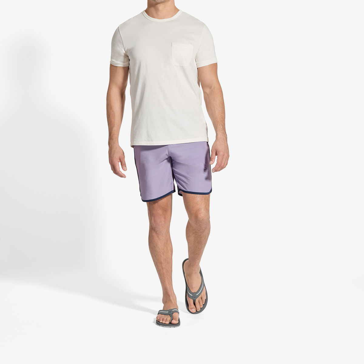 OluKai Everyday - ʻOhana Palua - Cloud Grey / Rock