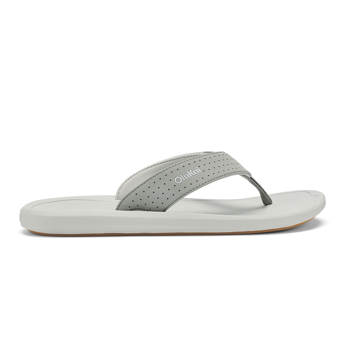 OluKai Deals - Ki‘i Men’s Water Ready Beach Sandals - Ash / Sterling