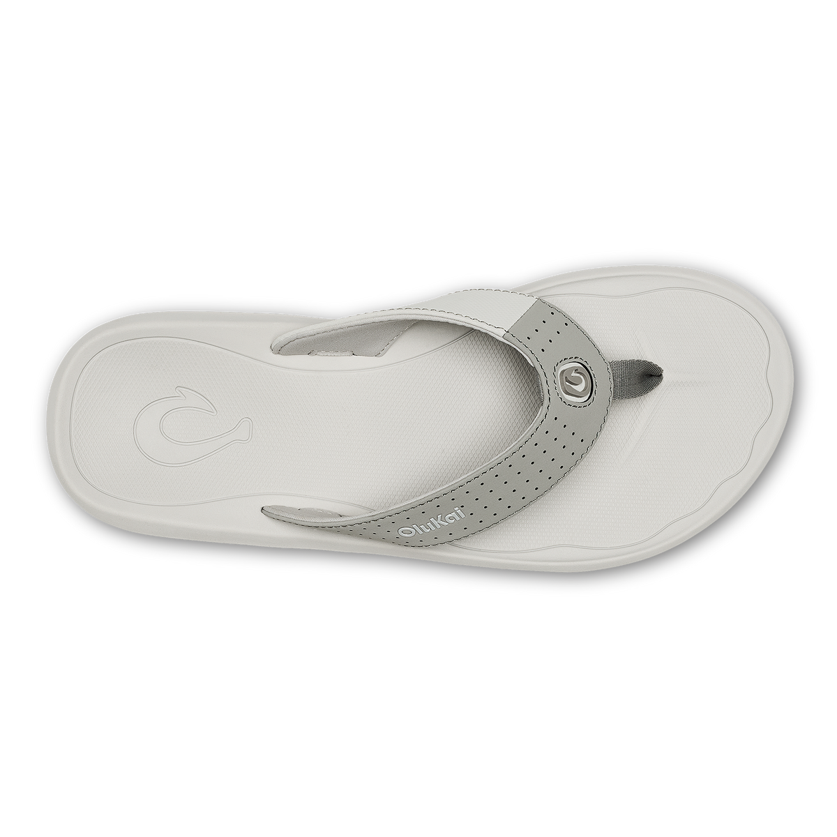 OluKai Deals - Ki‘i Men’s Water Ready Beach Sandals - Ash / Sterling