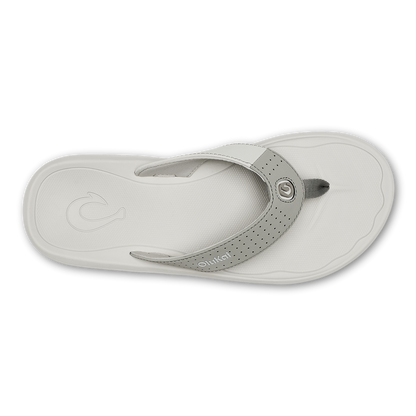 OluKai Deals - Ki‘i Men’s Water Ready Beach Sandals - Ash / Sterling