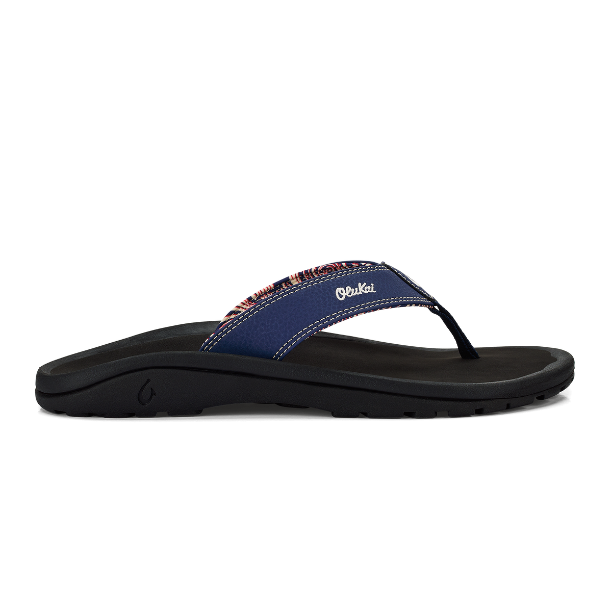 OluKai Best Price - ‘Ohana Men's Beach Sandals - Navy / Onyx