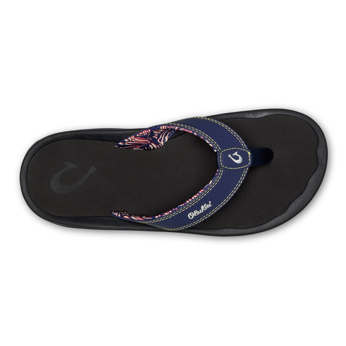 OluKai Best Price - ‘Ohana Men's Beach Sandals - Navy / Onyx