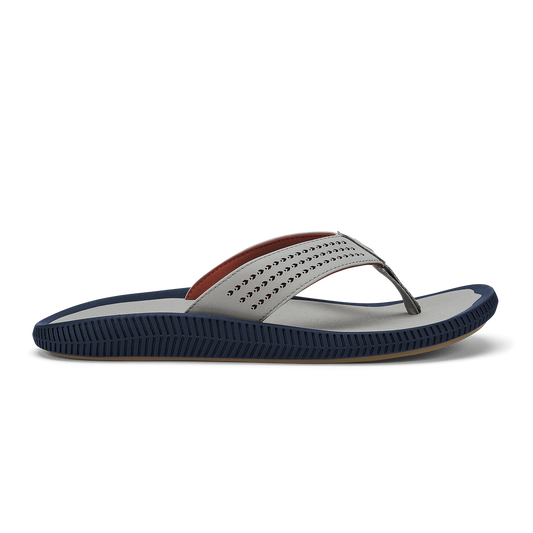 OluKai Quality - Ulele Men's Beach Sandals - Ash