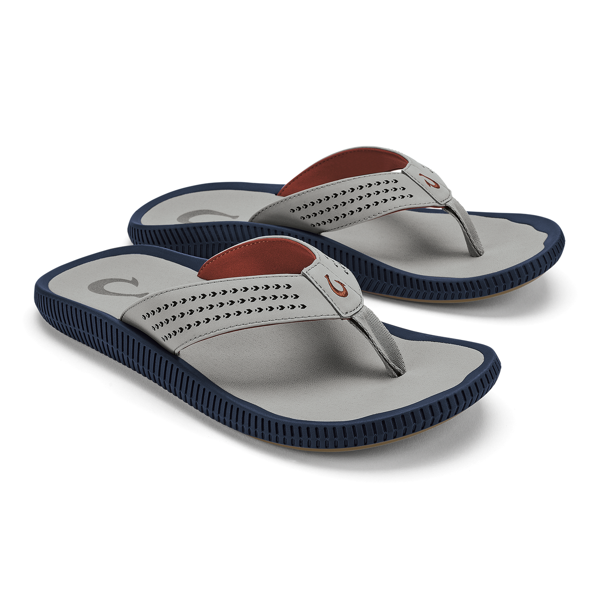 OluKai Quality - Ulele Men's Beach Sandals - Ash